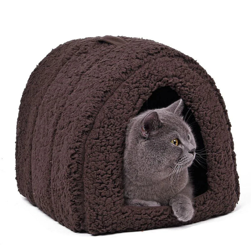 Homeenjoy_UK Cotton Cosy Cat's Bed