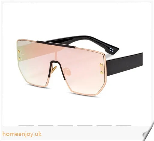 Pair of oversized, stylish big frame sunglasses in a range of on-trend colour options