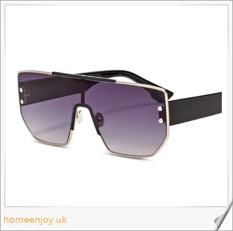Pair of oversized, stylish big frame sunglasses in a range of on-trend colour options