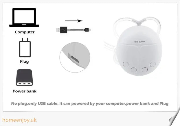 Trabyhand Electric Breast Double Pump - A hospital-grade breastfeeding machine with a silent motor, USB charging, and gentle massage cushions.