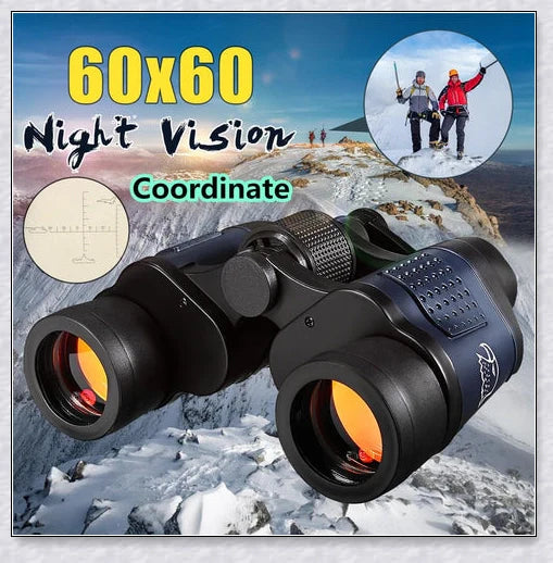 Homeenjoy_UK Professional Night Vision Infrared Long Range Binoculars – 60X60