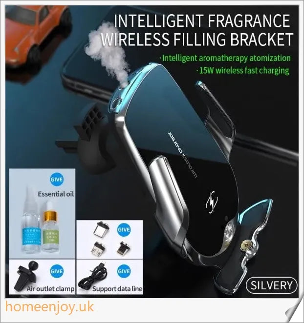 Homeenjoy_UK Car Smart Aromatherapy Mobile Phone Holder Car Navigation