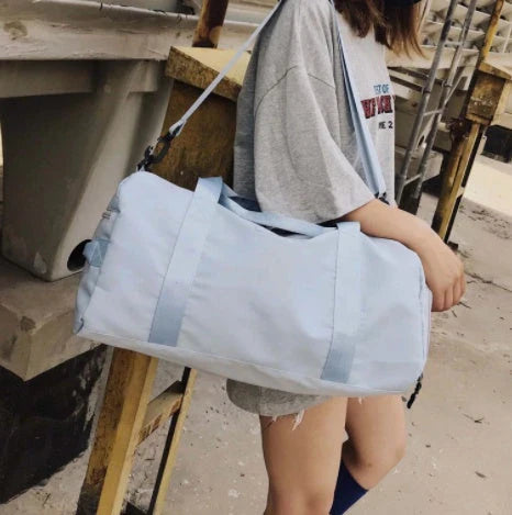 Premium, durable, and waterproof gym bag with multiple compartments and adjustable straps for organized fitness and travel