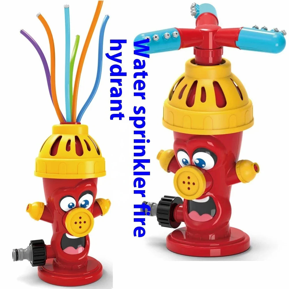 Playful backyard water sprinkler with adorable cactus design, perfect for summer fun and outdoor entertainment