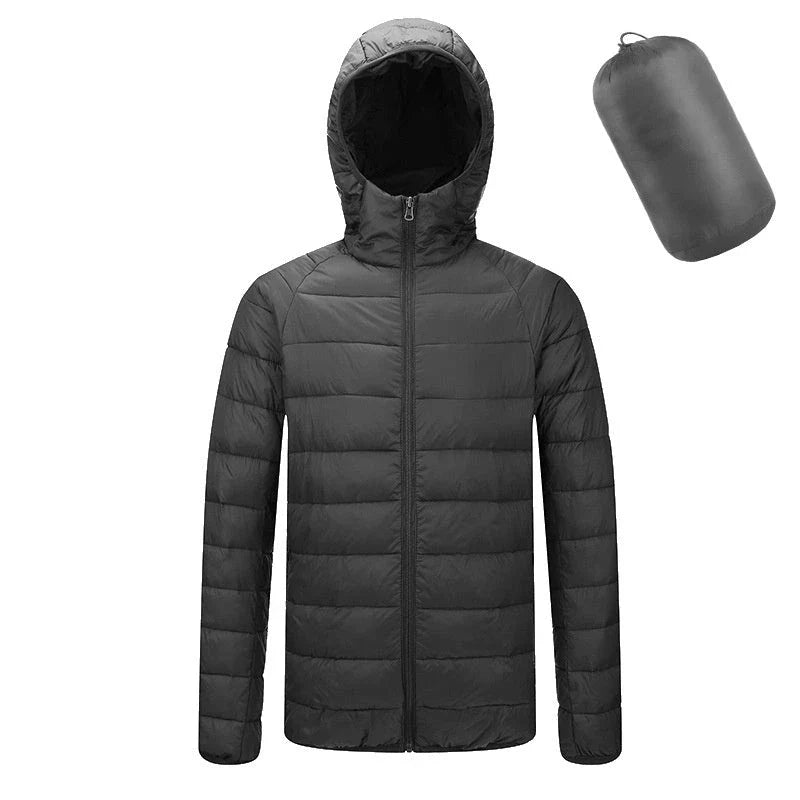 Cozy Men's Winter Hooded Jacket in a variety of stylish colors and styles