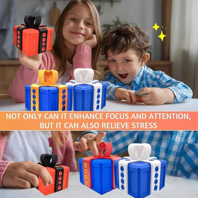 A unique 3D gift box with intricate details and a playful design, perfect for adding a touch of humor and personality to your gift-giving.