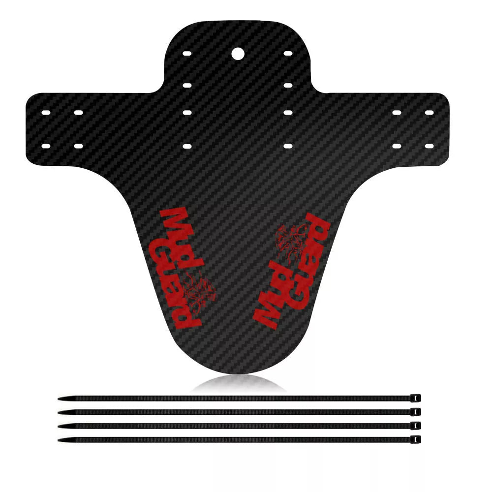 HT-11M carbon fibre pattern bicycle fender in various colours