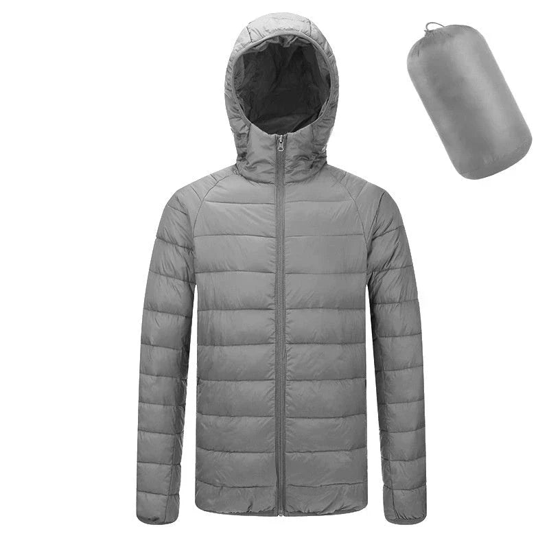 Cozy Men's Winter Hooded Jacket in a variety of stylish colors and styles