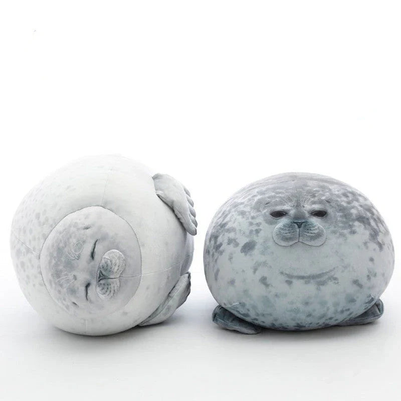 Homeenjoy UK Charming Plush Seal Cushion - A Cuddly Companion