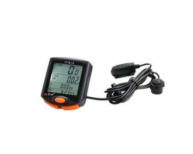 Bogle BoGeer waterproof wired bike computer 813 with backlight and dual-line display