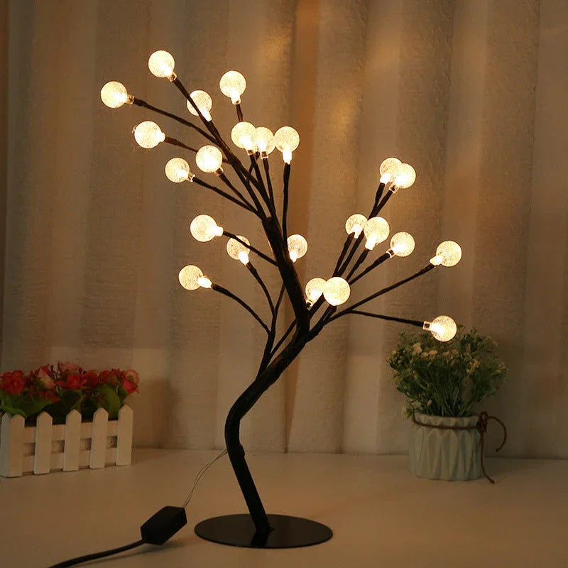 Enchanting 20-LED twig lights for creating a cozy, festive ambiance in any room or event
