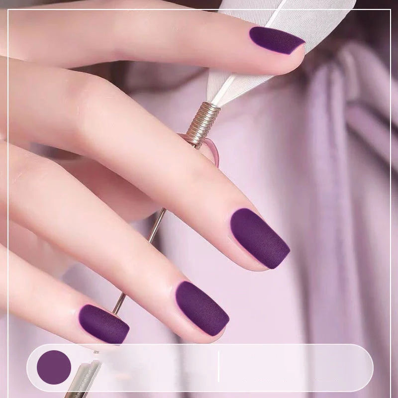Premium matte nail polish in a variety of chic colours for a flawless finish
