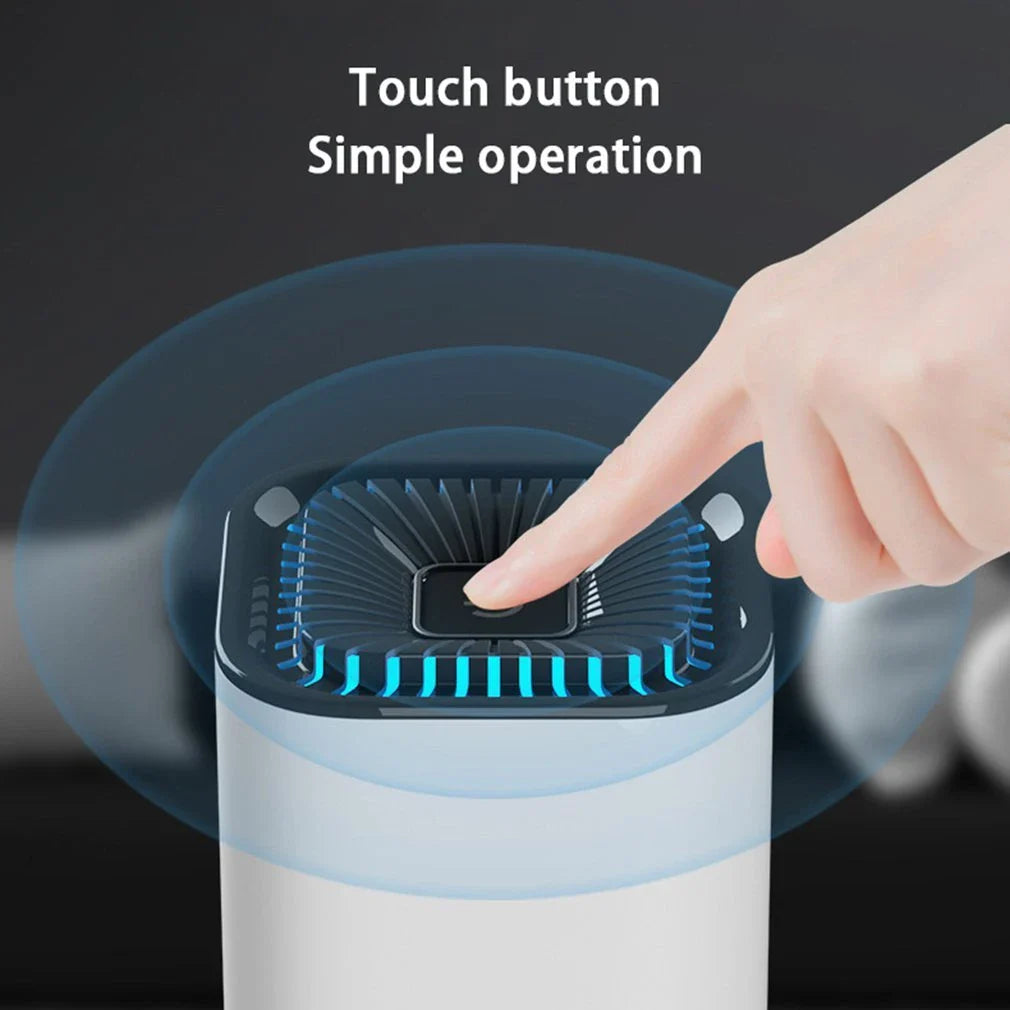Powerful car air purifier with negative ion generator, removes formaldehyde, dust, and smoke for a fresh, clean in-vehicle environment