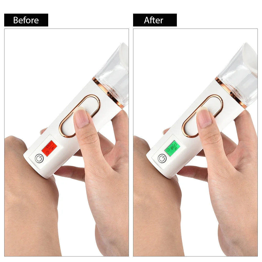 Trendha Rechargeable Mist Facial Sprayer and Nebulizer for hydrated, glowing skin