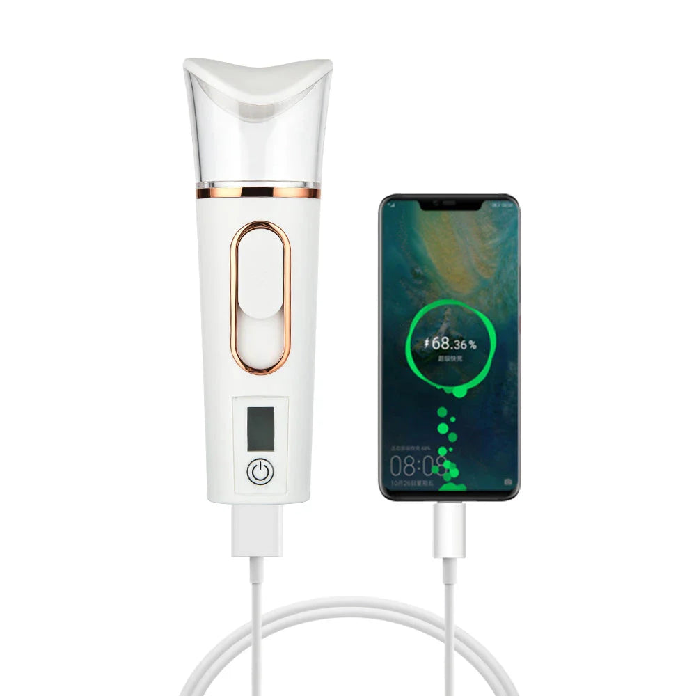 Trendha Rechargeable Mist Facial Sprayer and Nebulizer for hydrated, glowing skin