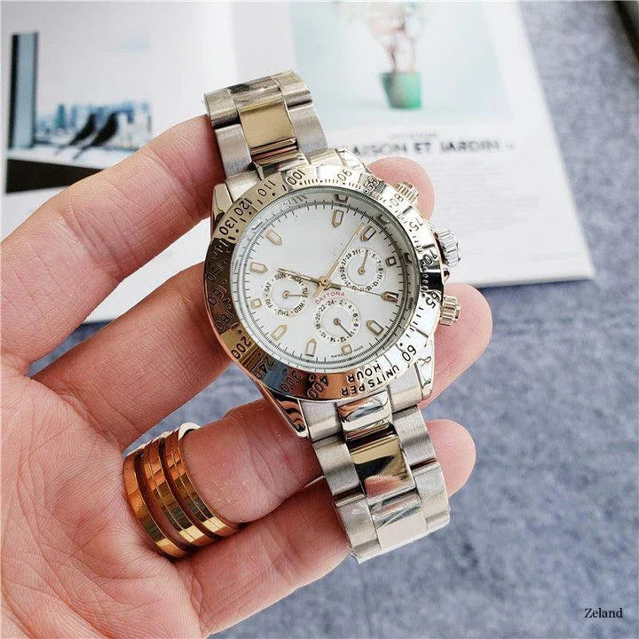 Homeenjoy_UK 6-pin Automatic Mechanical Watch