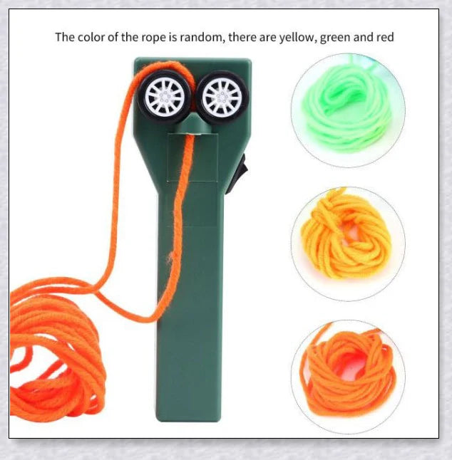 Loop Lasso Rope Launcher Toy with a mesmerising string loop display in various colours