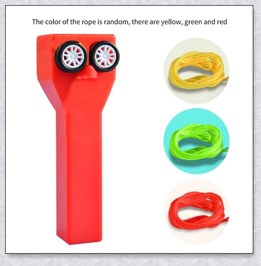 Loop Lasso Rope Launcher Toy with a mesmerising string loop display in various colours