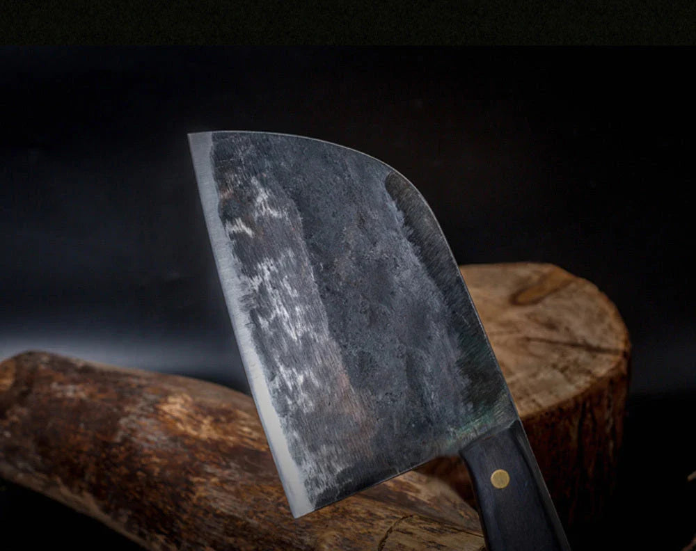 Premium Stainless Steel Meat Cleaver - Durable and Versatile Kitchen Knife for Slicing, Chopping, and Dicing