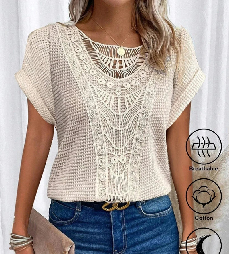 Stylish and Comfortable Short-Sleeve Tee for Women