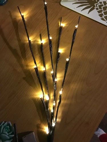Enchanting 20-LED twig lights for creating a cozy, festive ambiance in any room or event