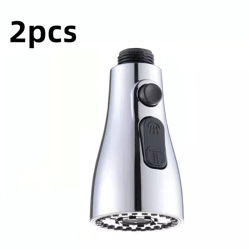 Versatile Pressurized Faucet Sprayer with 360-degree rotation, anti-splash, and water-saving features
