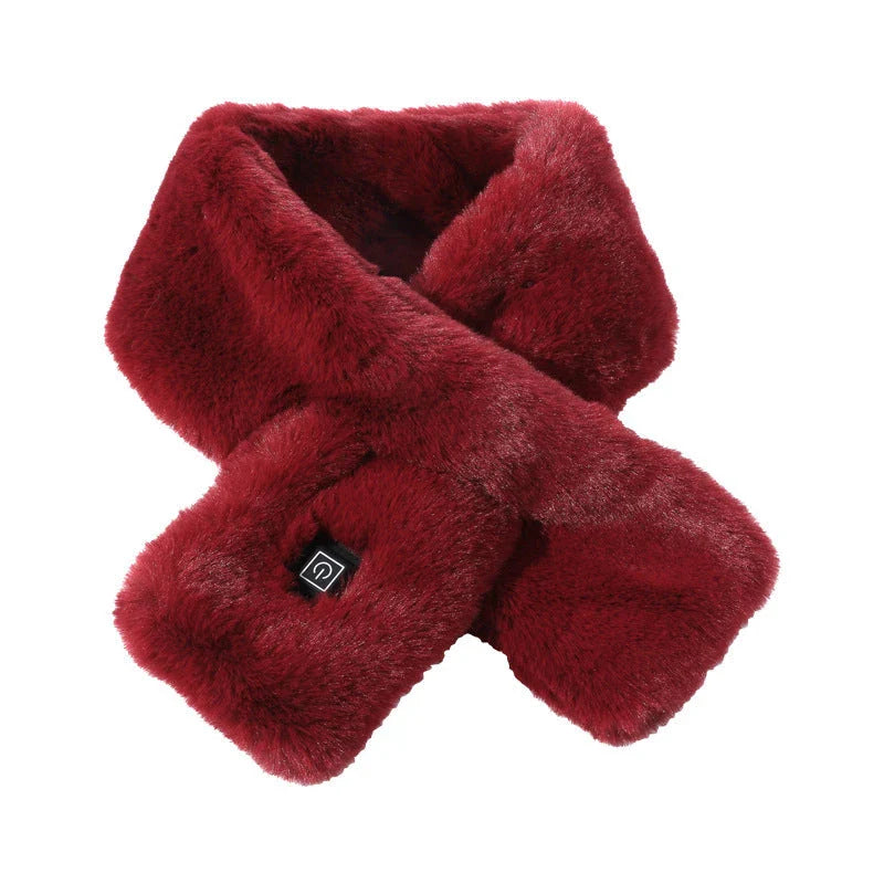 Premium Electric Heated Neck Scarf with Soft, Luxurious Fabric and Temperature Control