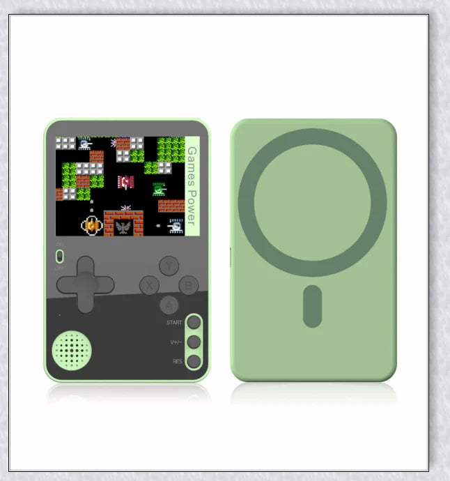 Tinytendo (400 Games Built In) - A compact handheld console with a vibrant 3-inch screen and 500 classic retro games built-in