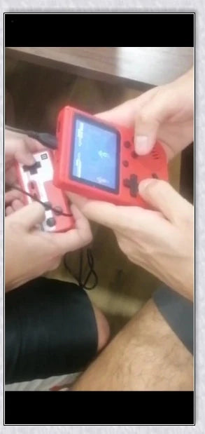 Tinytendo (400 Games Built In) - A compact handheld console with a vibrant 3-inch screen and 500 classic retro games built-in