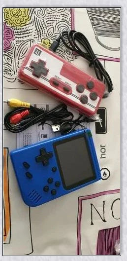 Tinytendo (400 Games Built In) - A compact handheld console with a vibrant 3-inch screen and 500 classic retro games built-in