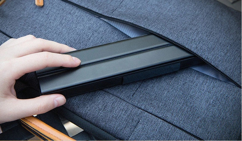 Wireless folding keyboard with Broadcom Bluetooth technology for portable office use