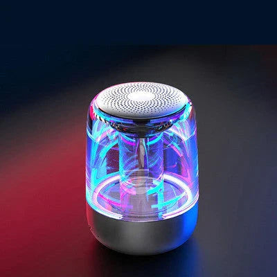 Powerful Bluetooth speaker with vibrant LED lights for rich, dynamic sound and mesmerizing visual effects