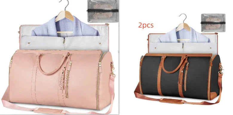 Stylish and durable carry-on travel bag with convenient organization pockets and versatile storage options