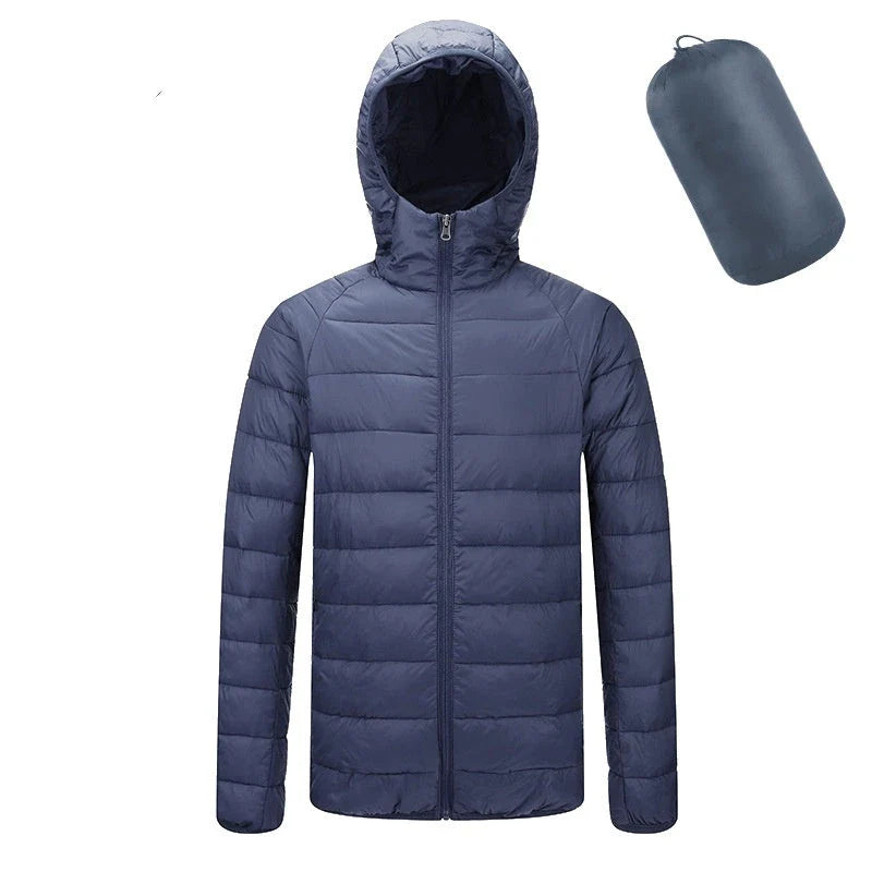 Cozy Men's Winter Hooded Jacket in a variety of stylish colors and styles