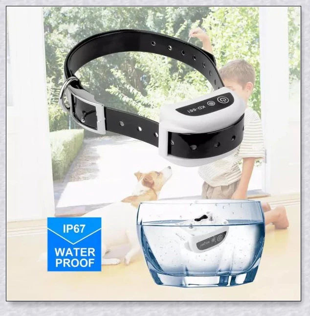 Wireless Electric Dog Fence - Invisible Dog Fence with Shock Collar for safe pet containment and training