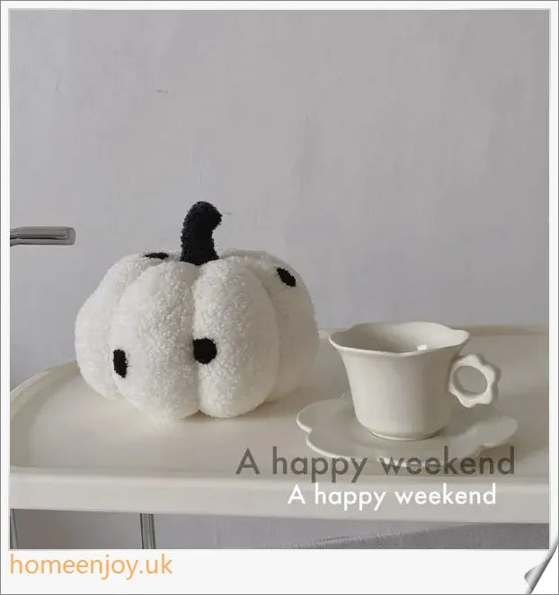 Cushie High-Quality Pumpkin Pillow in four sizes, made from soft corduroy or fleece fabric for a cosy, decorative touch in any room.