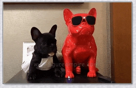 Wireless Bulldog Speaker with Bluetooth connectivity, high-definition sound, and unique French bulldog-inspired design