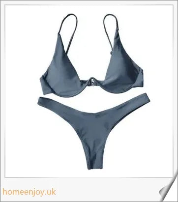Vibrant multi-coloured bikini swimsuit with open back design and tight, high-elasticity fit