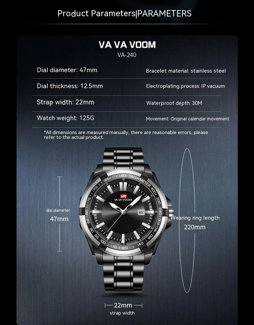 A stylish steel belt watch with a luminous dial and a durable chain, embodying British elegance and quality