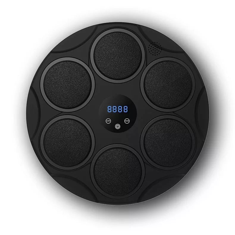 Smart Bluetooth Music Boxing Target with black coloured lights for fitness training