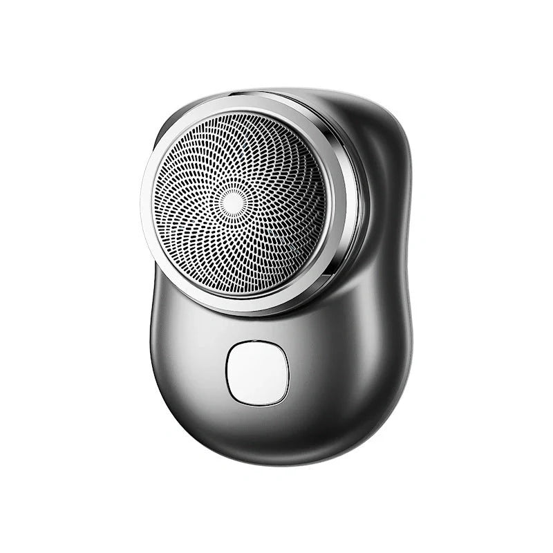 Compact, cordless electric razor with premium aluminium body and powerful 6,600 rpm motor for a smooth, painless shave