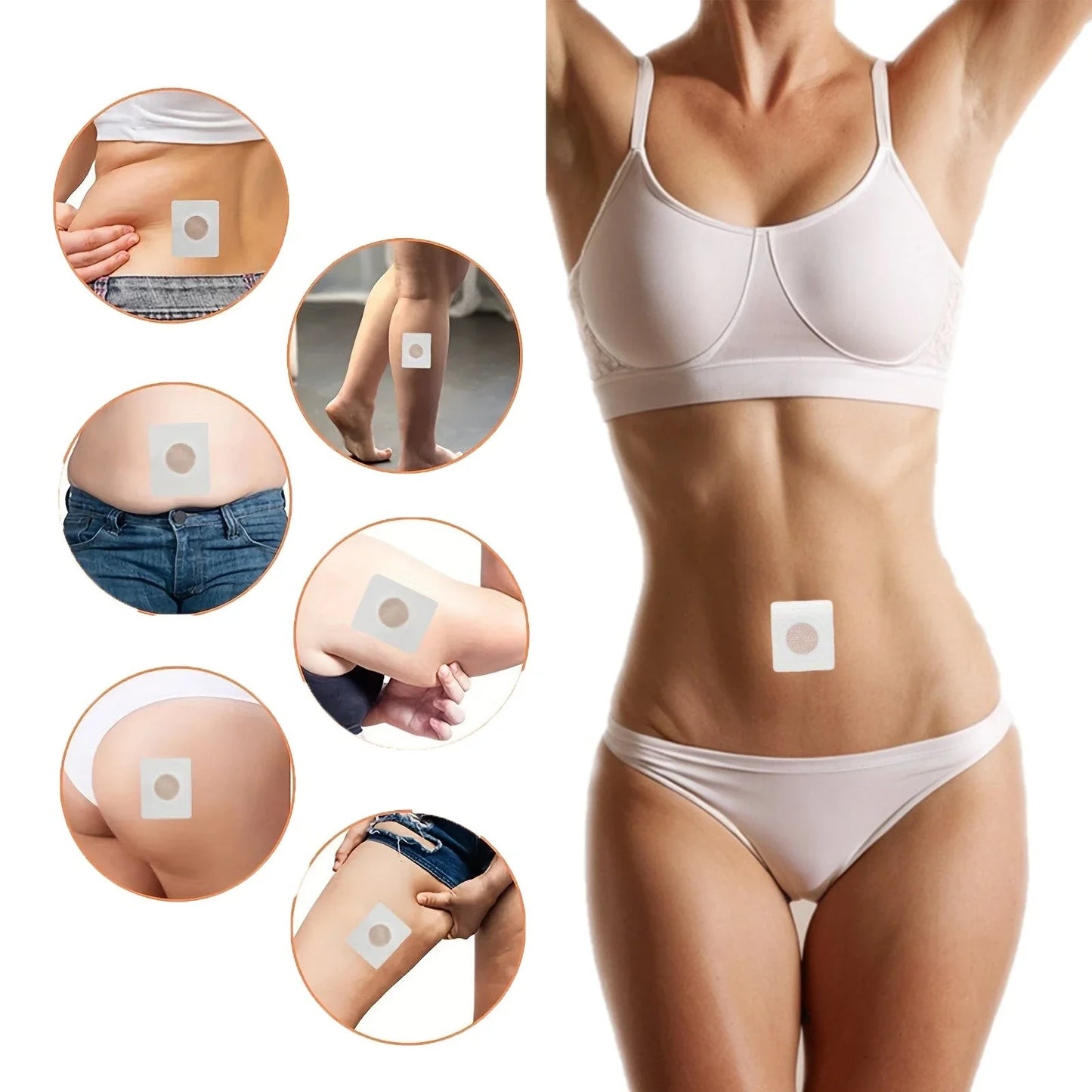 Premium Belly Button Patch for Slimming and Detoxifying the Abdomen