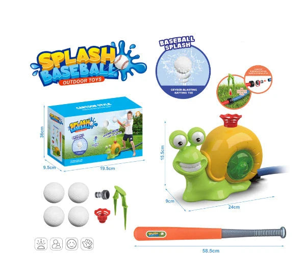 Playful backyard water sprinkler with adorable cactus design, perfect for summer fun and outdoor entertainment