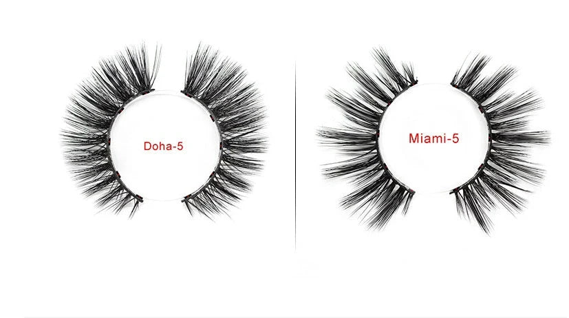 Magnetic Lash and Eyeliner Set with Premium Faux Mink Lashes, Magnetic Eyeliner, and Applicator Tools