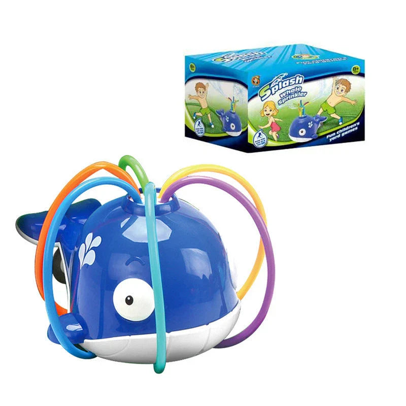 Playful backyard water sprinkler with adorable cactus design, perfect for summer fun and outdoor entertainment