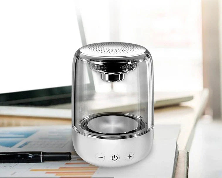 Powerful Bluetooth speaker with vibrant LED lights for rich, dynamic sound and mesmerizing visual effects