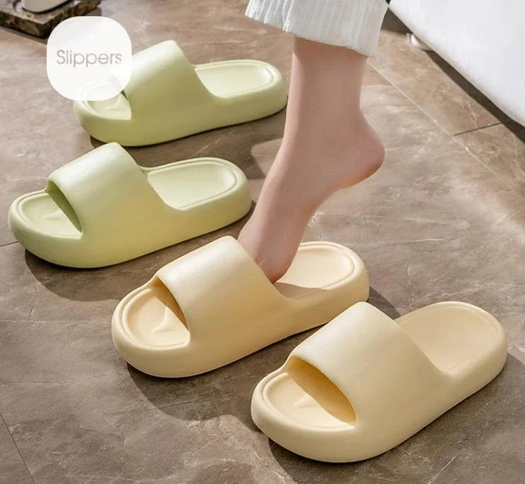 Stylish and comfortable EVA foam house slippers in various colors for indoor use
