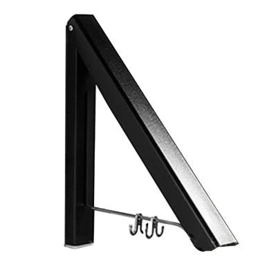 Foldable Aluminum Alloy Wall Hanger with Sturdy Triangle-Shaped Design and Rust-Resistant Finish