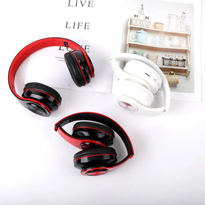 Wireless Bluetooth Gaming Headphones with Colorful Lighting