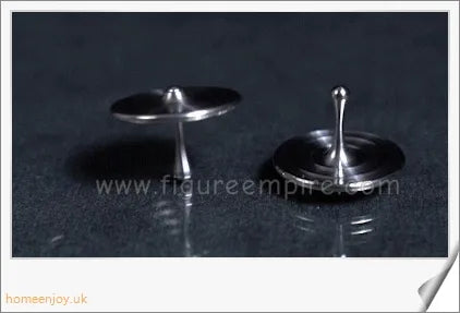 A precision-engineered, perpetually spinning desk gyroscope with a captivating, slow-motion sliding action